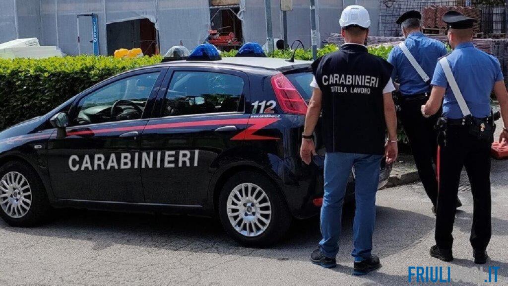 Controlli nei cantieri del Pordenonese: un’attività sospesa e tre ditte senza patente edilizia