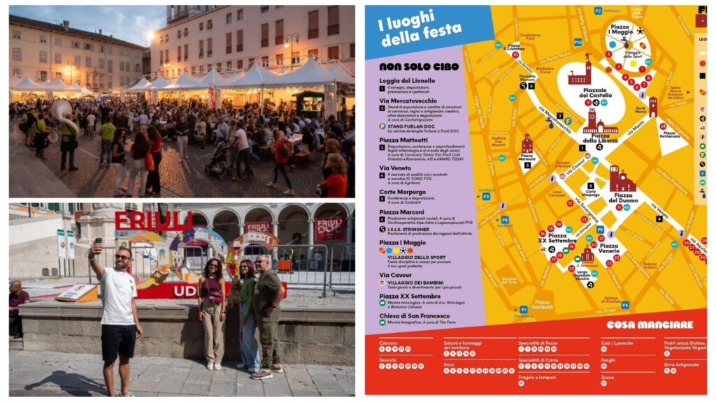 Friuli Doc si allarga, 33 mila metri quadri di festa e debutto al Parco Moretti: ecco la mappa