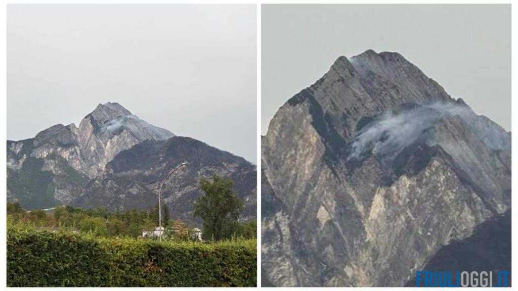 Monte Amariana, incendio attivo ma sotto controllo: i residenti di Pissebus possono rientrare