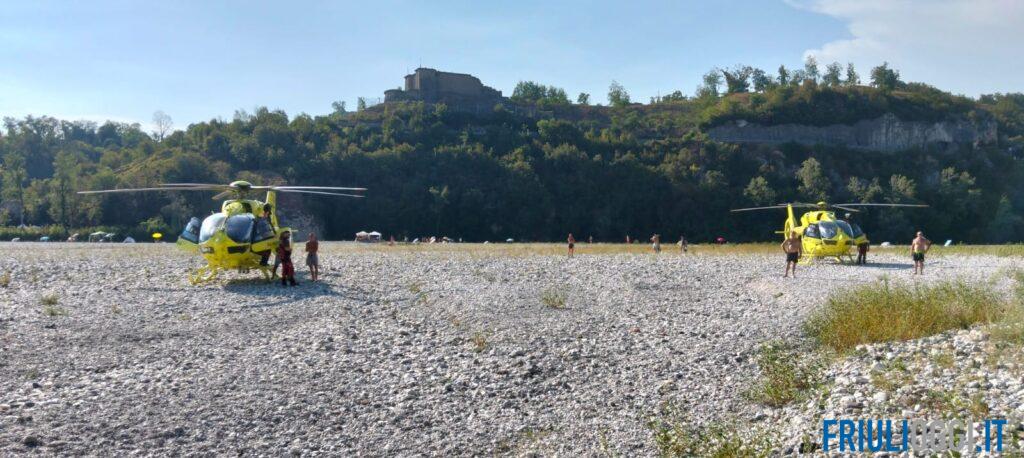 Colto da un malore mentre fa il bagno nel Tagliamento, muore un 74enne