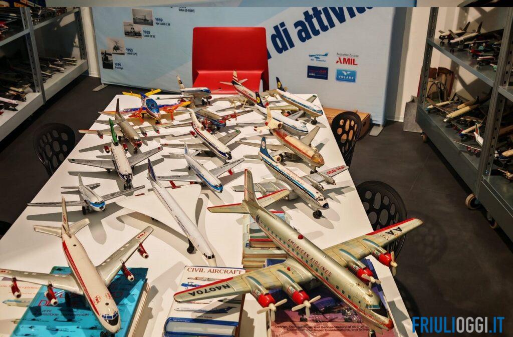 Passione Volo, a Fagagna il primo “Museo dell’aereo giocattolo in latta”