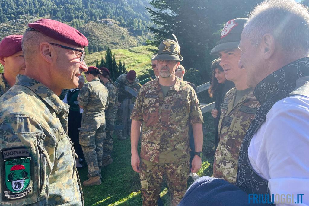 Commemorazione sul passo monte Croce Carnico nel segno della pace e dell’amicizia