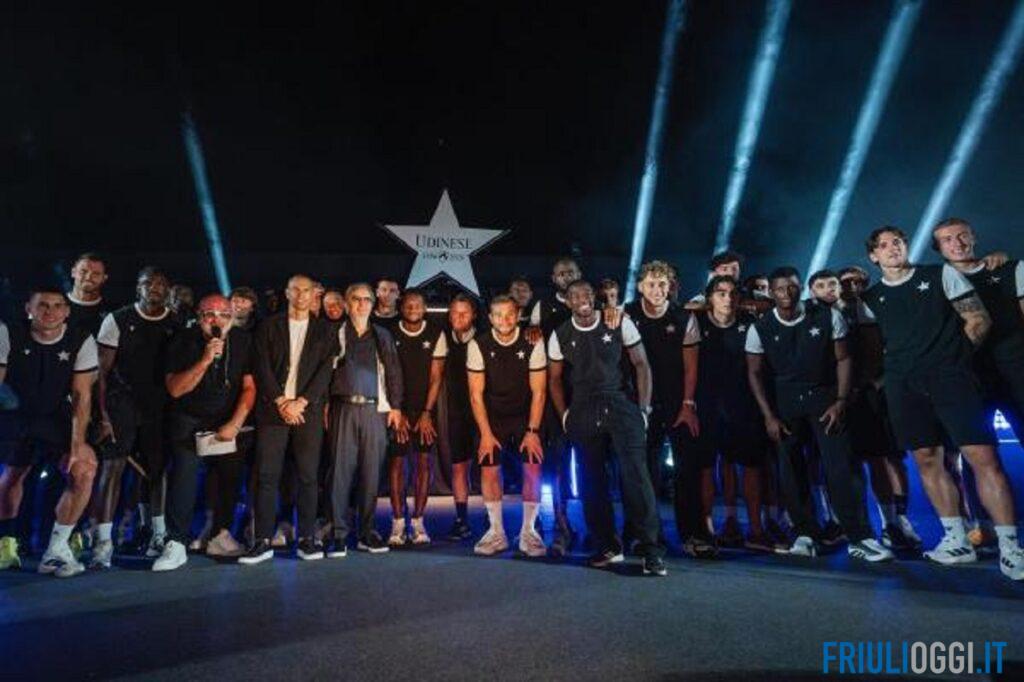 La grande festa Parco Moretti: oltre 3.500 tifosi per la presentazione dell’Udinese