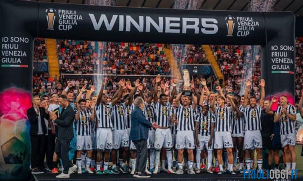 L’Udinese beffa il Barcellona nel finale e vince la prima Fvg Cup