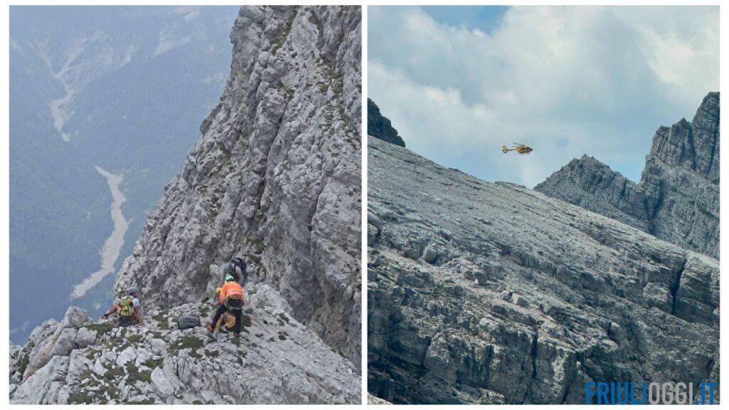 Ferito a 2.300 metri sulla Cima della Pannocchia, 60enne soccorso con l’elicottero