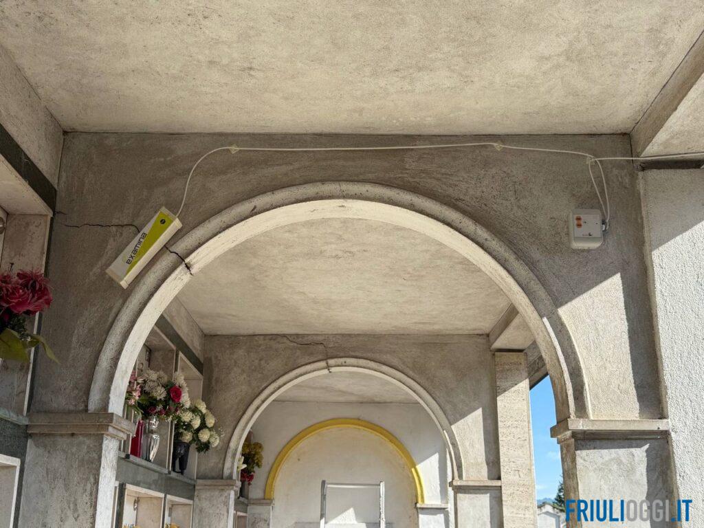 Crepe al cimitero di Fiume Veneto, i controlli escludono cedimenti strutturali