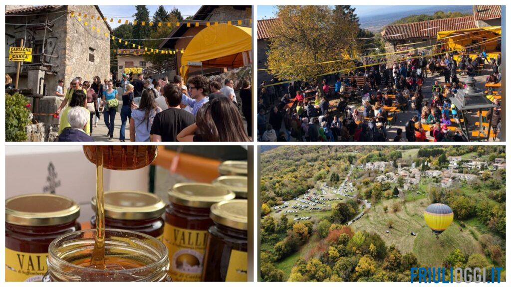 La Festa delle Castagne di Valle di Soffumbergo compie 45 anni: un autunno di sapori, voli panoramici e natura