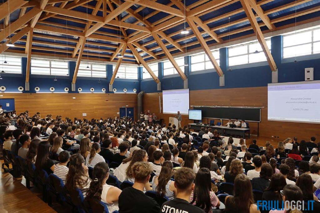 Medicina a Udine, parte il semestre aperto: 456 iscritti e 187 posti disponibili