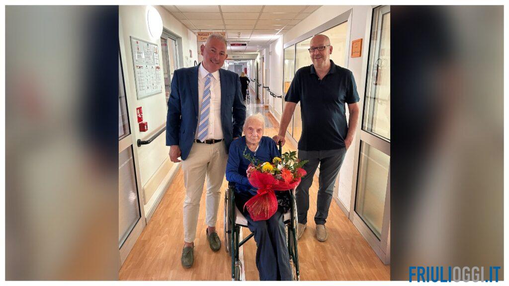 Un secolo di vita per Lina Folleni, Pordenone festeggia i suoi 100 anni