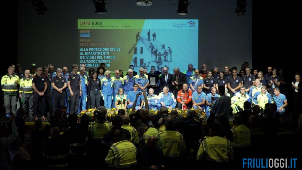Premio Sussidiarietà 2026 al modello Friuli post terremoto