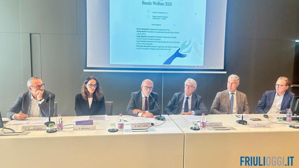 Welfare, 600mila euro dalla Fondazione Friuli: già 412 i progetti sostenuti