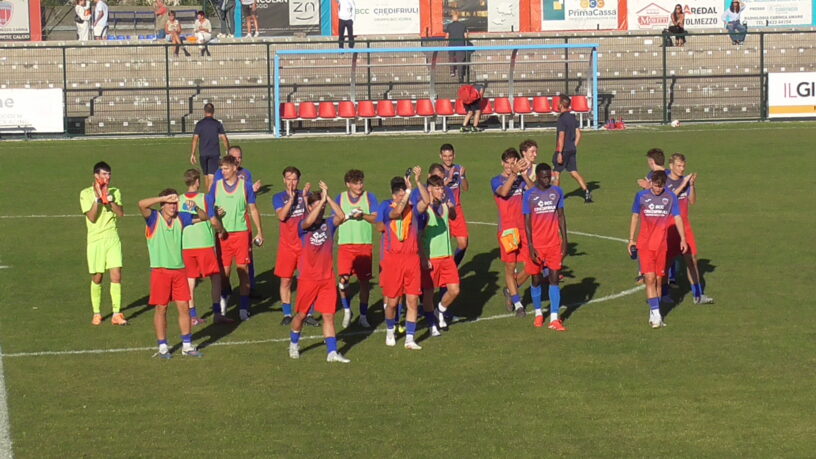 Tolmezzo-Pro Gorizia 3-0, i carnici fanno il bis in Eccellenza FVG