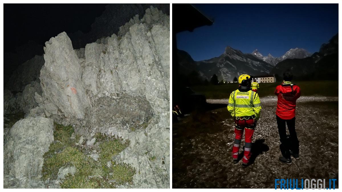 Bloccate dal buio sul Monte Duranno, due giovani escursioniste ...