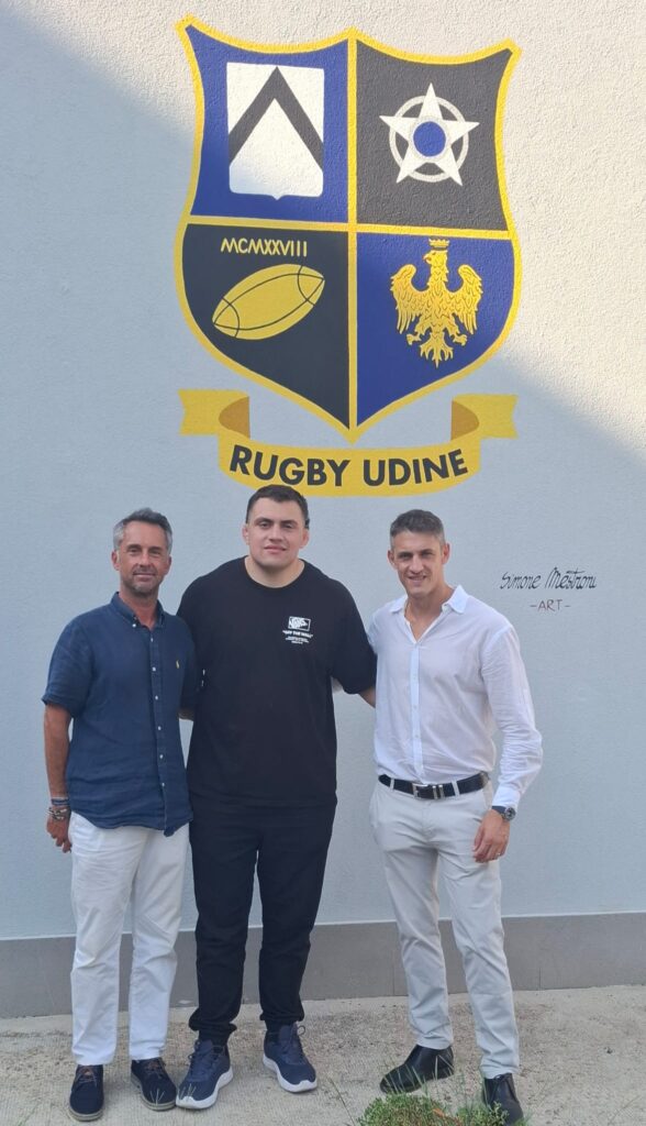 Fausto Iriart è arrivato a Udine: il pilone argentino pronto per il Rugby Udine