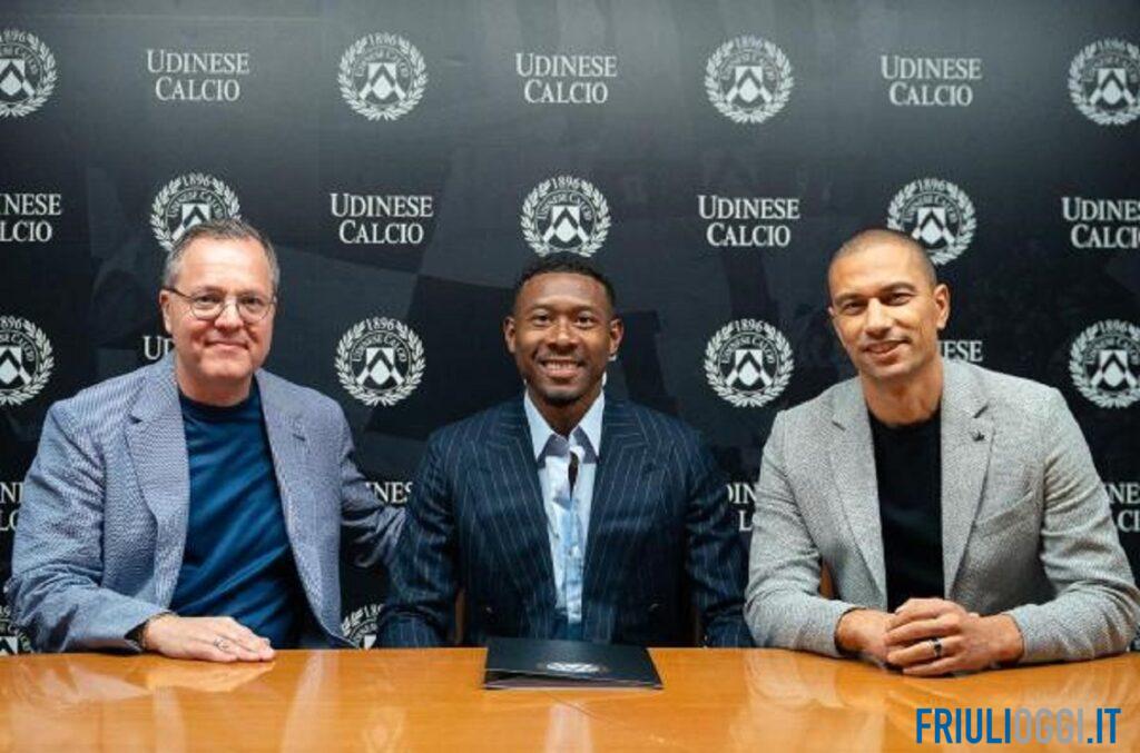 Alaba è un nuovo giocatore dell’Udinese: “Voglio vincere ancora”