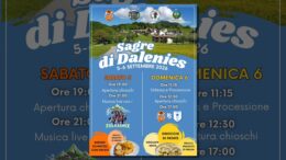 Locandina della Sagre di Dalenies 2026 ad Allegnidis