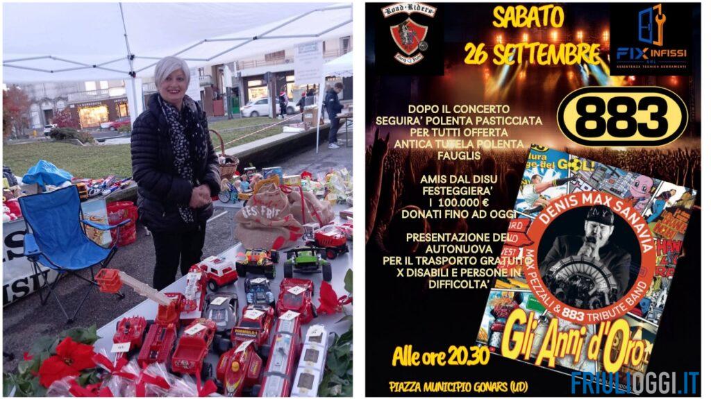 Gli Amis dal Disu festeggiano i 100mila euro donati e presentano la nuova auto per disabili