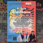 Locandina della Festa Friul-Albanese 2026 a Campolonghetto