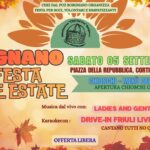 Locandina della Festa di Fine Estate 2026 a Borgnano