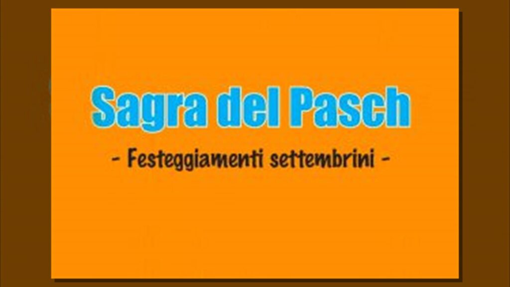 Immagine ufficiale della 49ª Sagra del Pasch a Cordenons