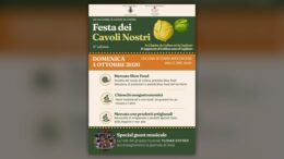 Locandina ufficiale della Festa dei Cavoli Nostri 2026 a Collina