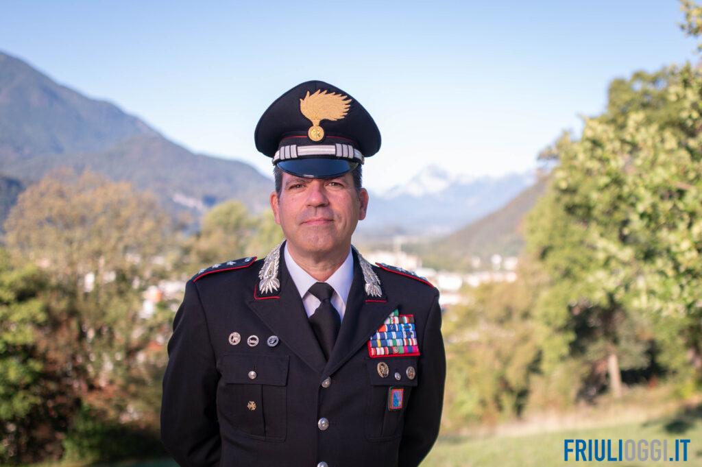 Da Venezia a Tolmezzo: Augusto Perisi è il nuovo comandante dei Carabinieri