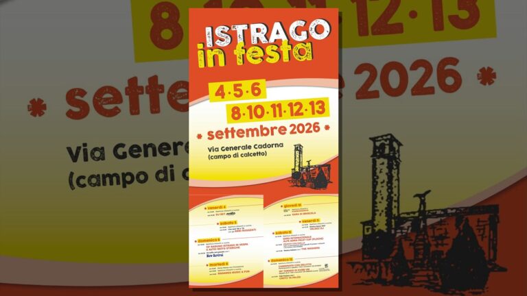 Locandina di Istrago in Festa 2026 a Spilimbergo