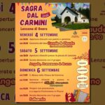 Locandina della Sagre dal Carmini 2026 a Lenzone di Ovaro