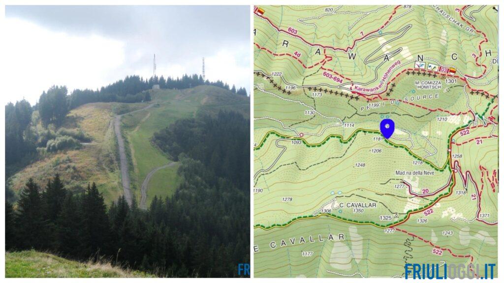 Va a funghi sul Monte Forno e si infortuna alla caviglia, soccorsa una donna