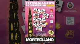 Locandina dei Festeggiamenti Settembrini 2026 a Mortegliano