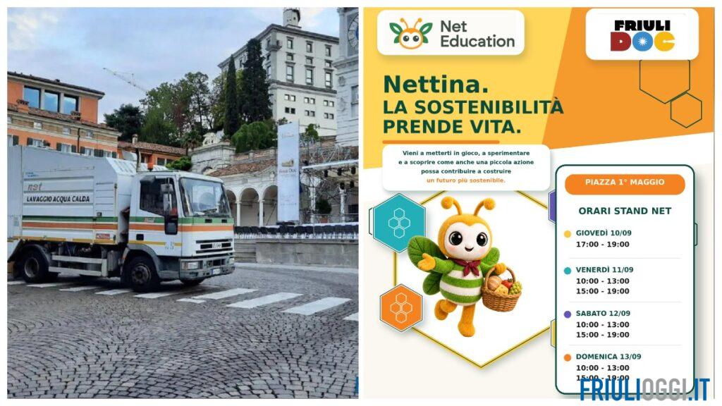 Net protagonista a Friuli Doc, dal piano della pulizia all’educazione ambientale