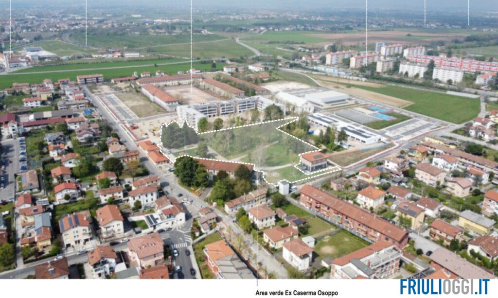 All’ex caserma Osoppo nasce un parco grande come due campi da calcio