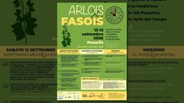 Locandina di Arlois e Fasois 2026 a Pesariis