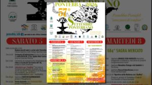 Locandina del 57º Settembre Pontebbano 2026