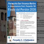 Locandina della Fieste dal Perdon 2026 a Porpetto