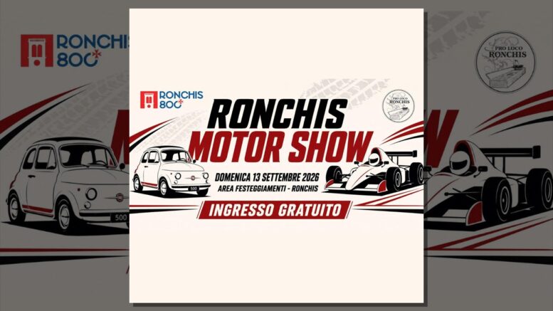 Locandina del Ronchis Motor Show 2026