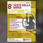 Locandina ufficiale della Festa della Birra 2026 a San Nicolò di Manzano