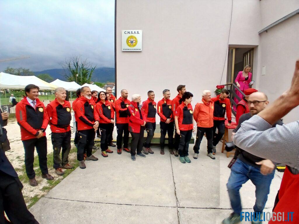 Inaugurata ad Aviano la nuova sede del Soccorso alpino: “Passo avanti nella sicurezza”