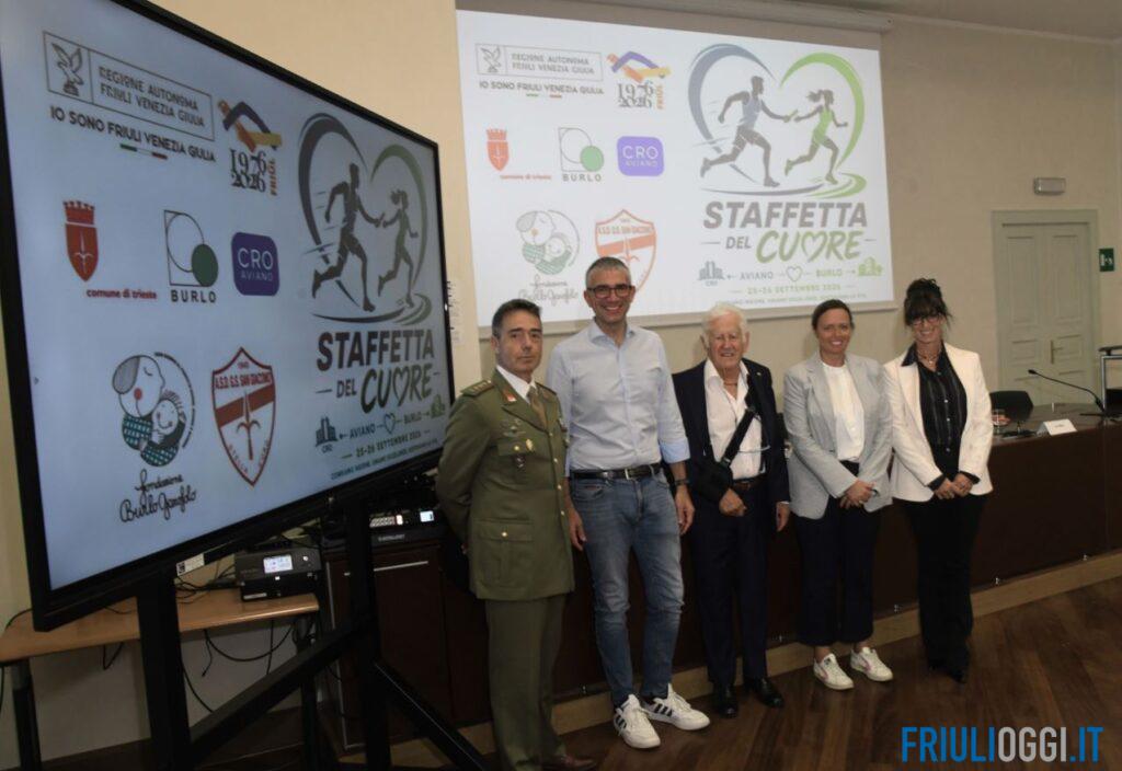 Staffetta del Cuore, 125 chilometri da Aviano a Trieste per sostenere Burlo e Cro