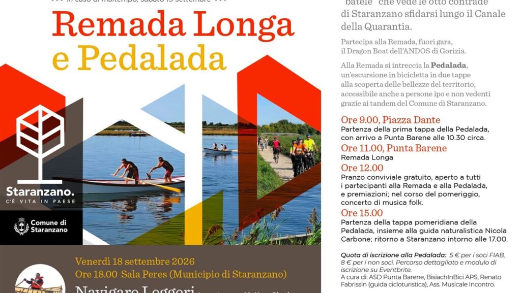 Immagine ufficiale della Remada Longa 2026 a Staranzano