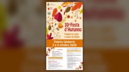 Locandina ufficiale della Festa d’Autunno 2026 a Feletto Umberto