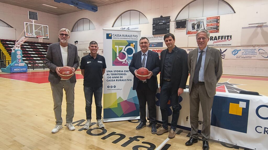 Cassa Rurale FVG sponsor di maglia della Falconstar Basket per il 2026/2027