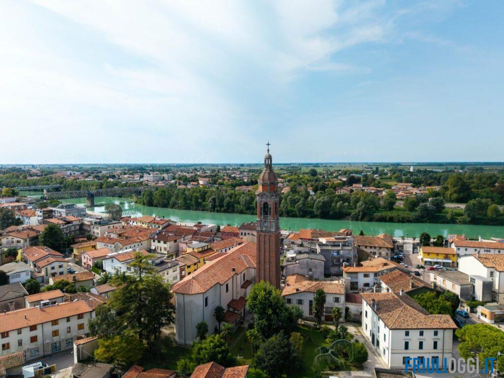 Il campanile di Latisana candidato ai Luoghi del Cuore FAI: al via la raccolta dei voti