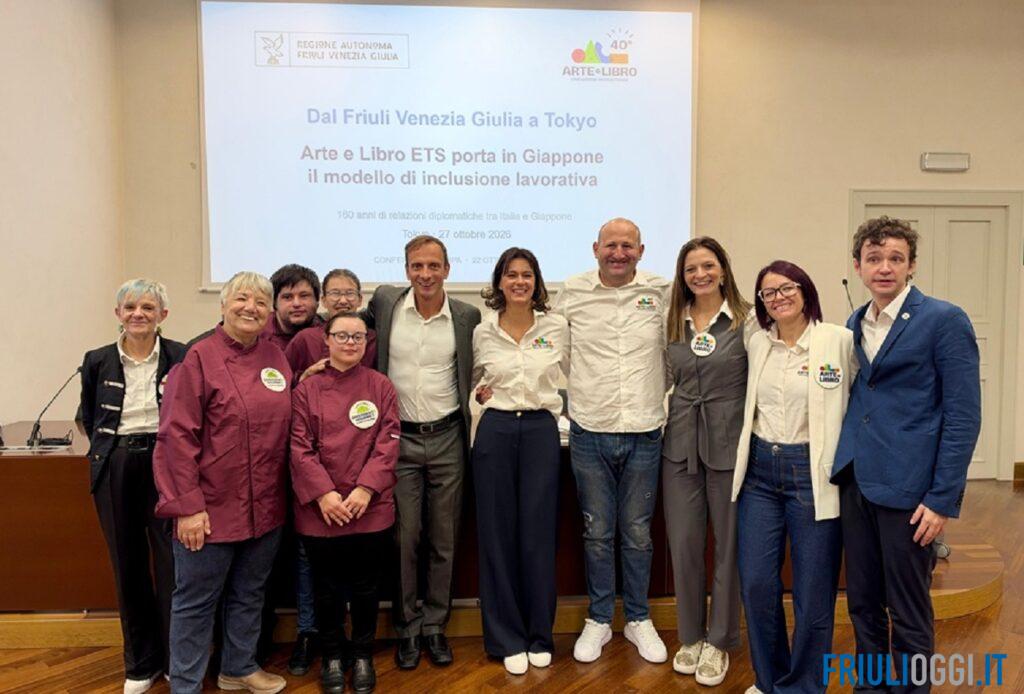 A Tokyo la cena diplomatica parla friulano, con i cuochi dell’inclusione di Arte e Libro