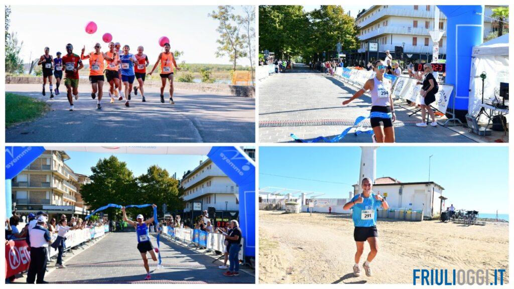 Over Borders Half Marathon, Nardini e Pagura conquistano la corsa tra Lignano e Bibione
