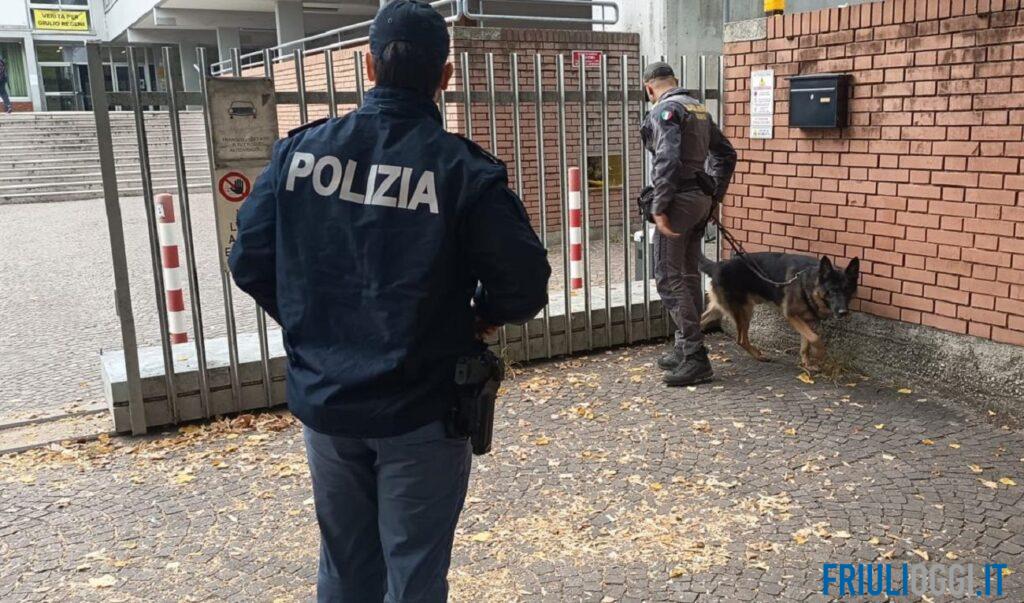 Controlli nelle scuole di Udine e Tarvisio, trovati 10 grammi di hashish