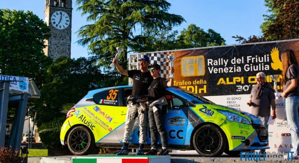 Si sono conosciuti per caso, ora Riccardo ed Elisa si giocano il titolo al Rally Piancavallo