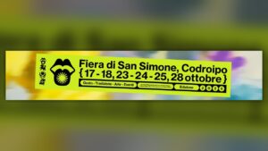 Immagine ufficiale della Fiera di San Simone 2026 che include Acqua Suono e Memoria