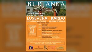 Locandina ufficiale di Burjanka 2026 a Bardo di Lusevera