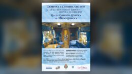 Locandina ufficiale dell’incontro dalla carrozza al treno d’epoca a San Martino di Codroipo